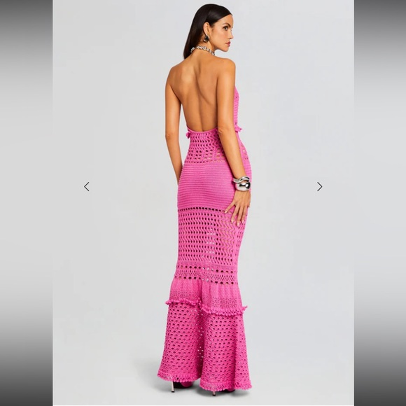 Retrofete Mesa Dress in Paradise Pink XS - Picture 2 of 15